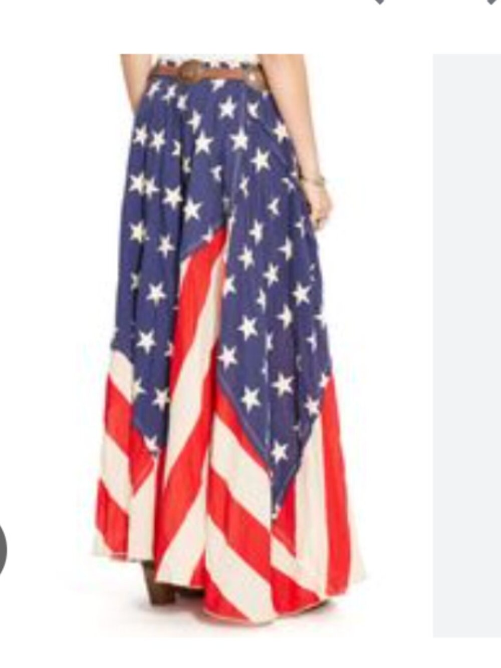 Ralph Lauren flag skirt. RARE. BEAUTIFUL material - Picture 3 of 7
